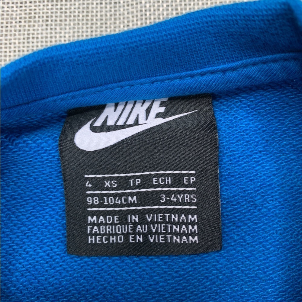 Nike Little Boys Sweatshirt and Pants, 2 Piece Set Size 4 - Picture 7 of 12